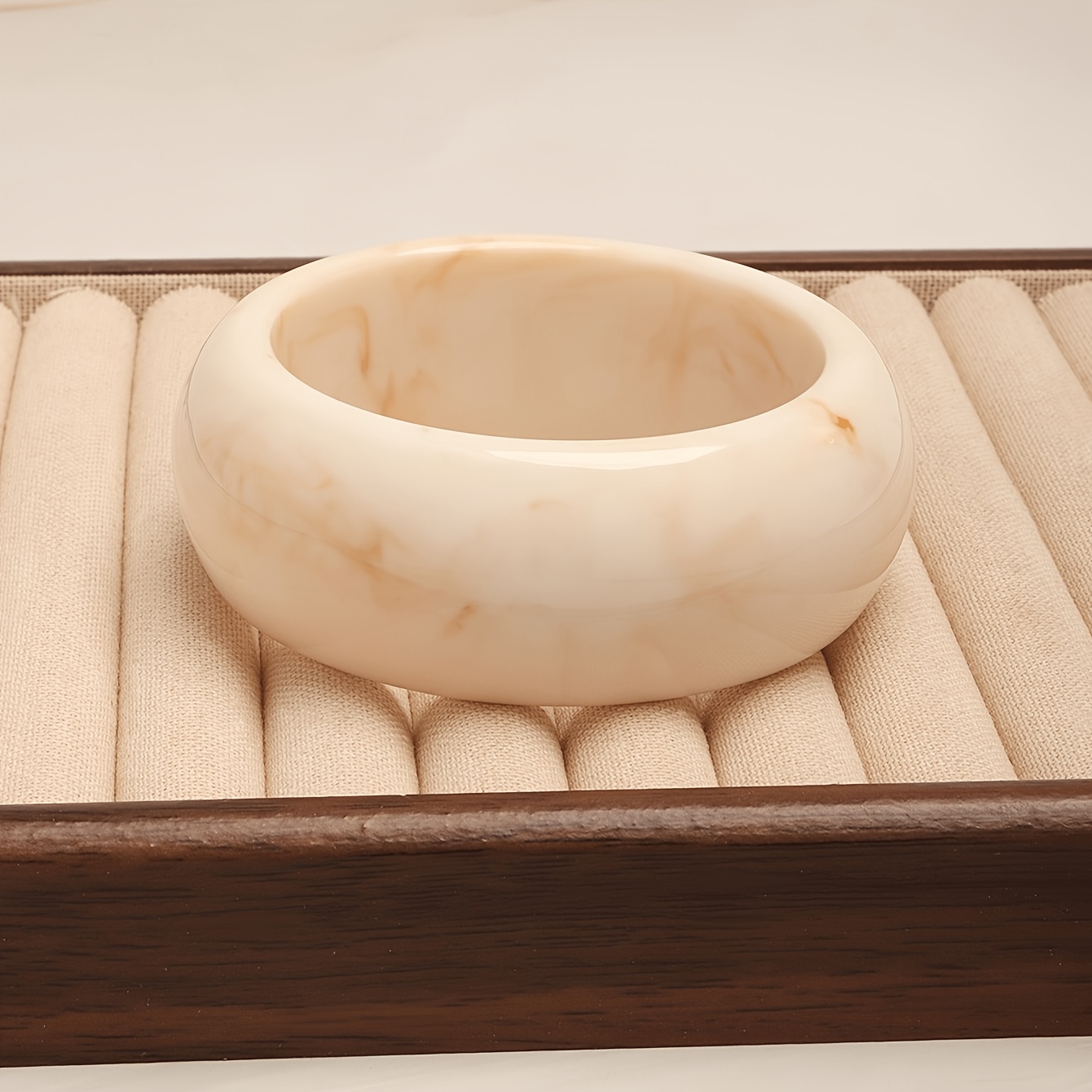 3pc Geometric Resin Bracelet Set